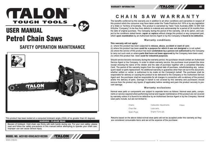 Talon AC3102-55SC User manual