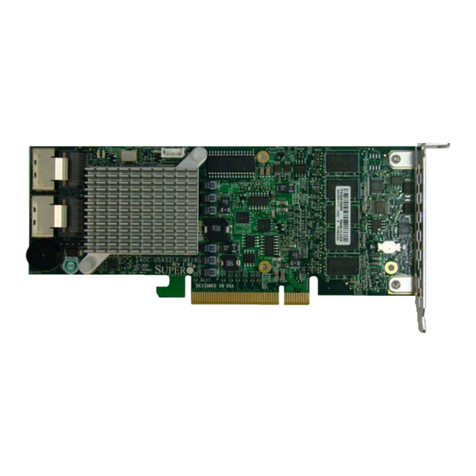 Supermicro AOC-USAS2LP-H8iR User manual