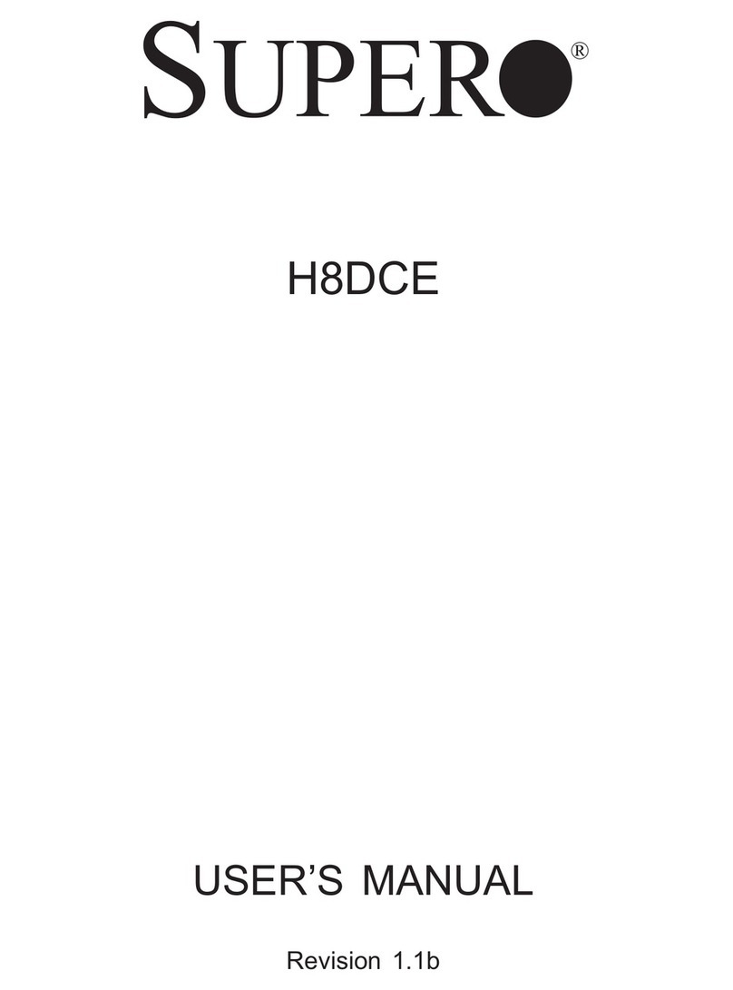 Supero Supero H8DCE User manual