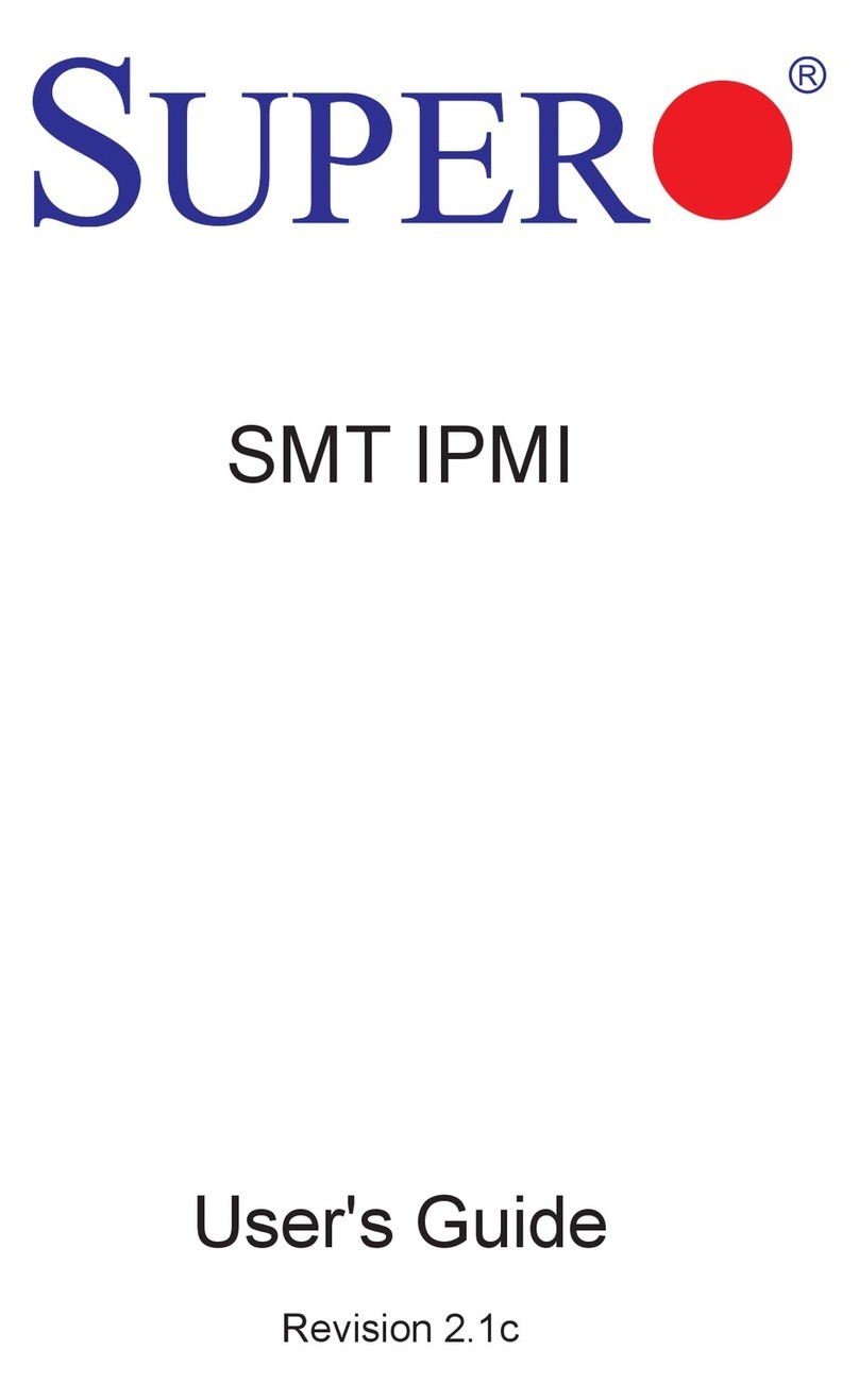 Supero Supero SMT IPMI User manual