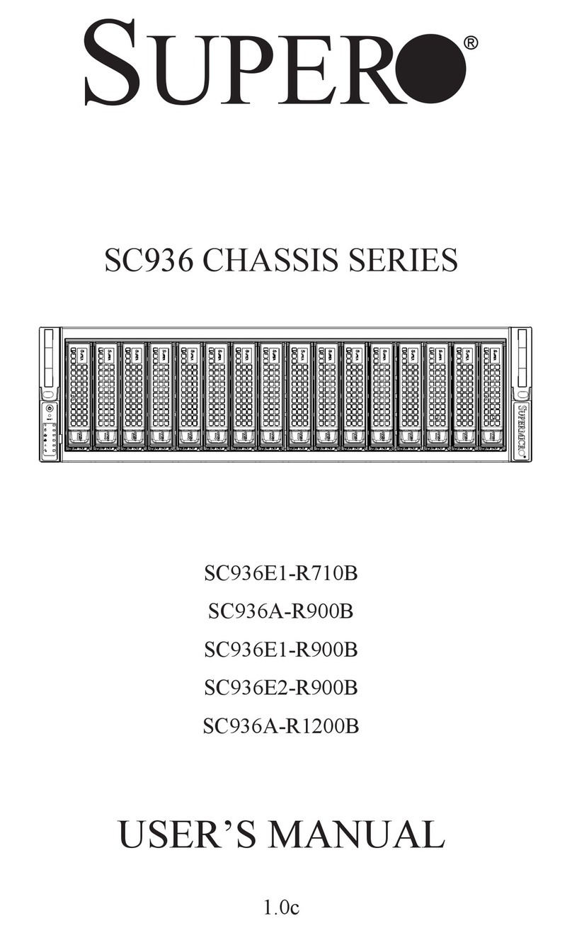 Supermicro Supero SC936 Series user manual Supermicro Supero SC936 Series user manual