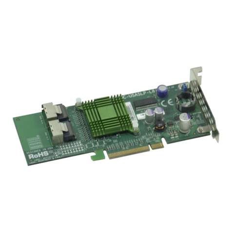 Supermicro AOC-USASLP-L8i User manual