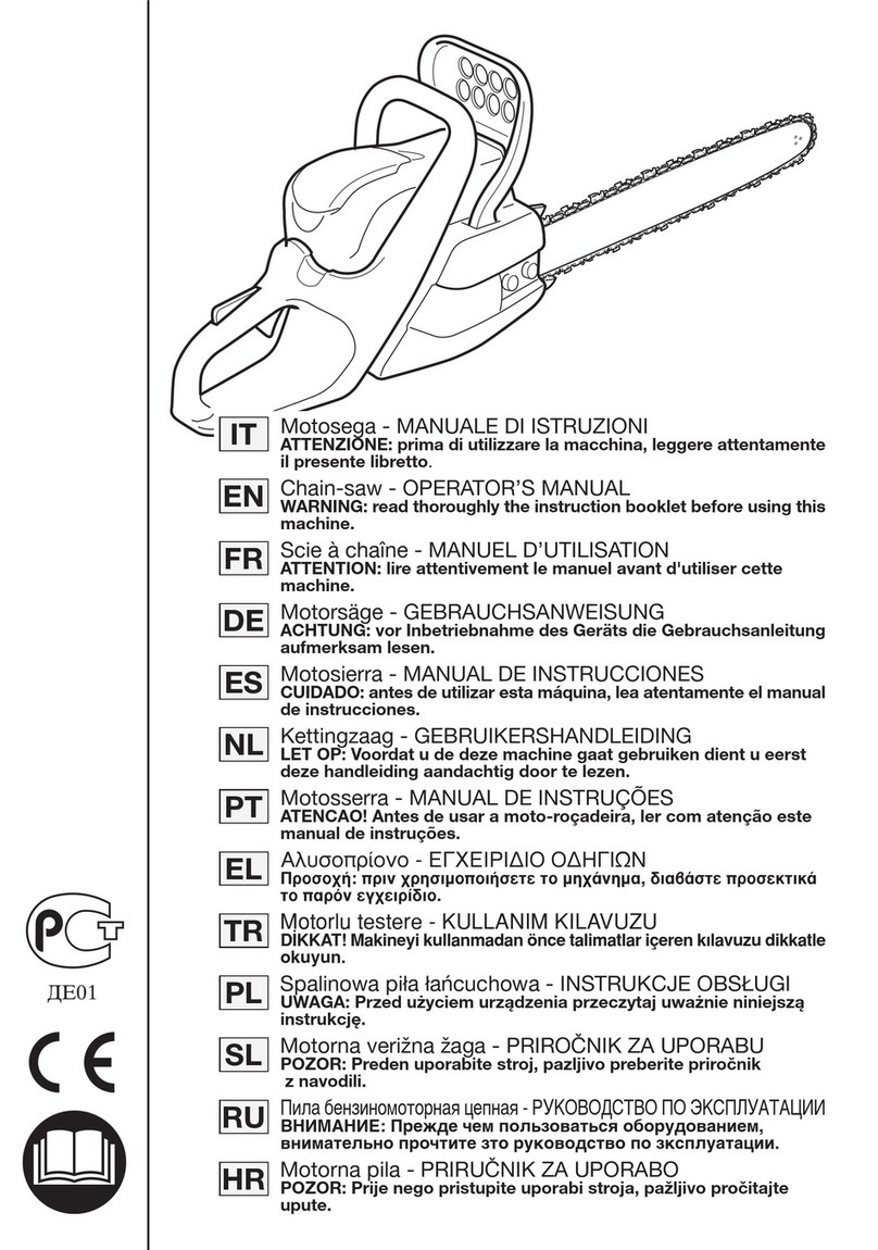 Stiga Chain-saw User manual