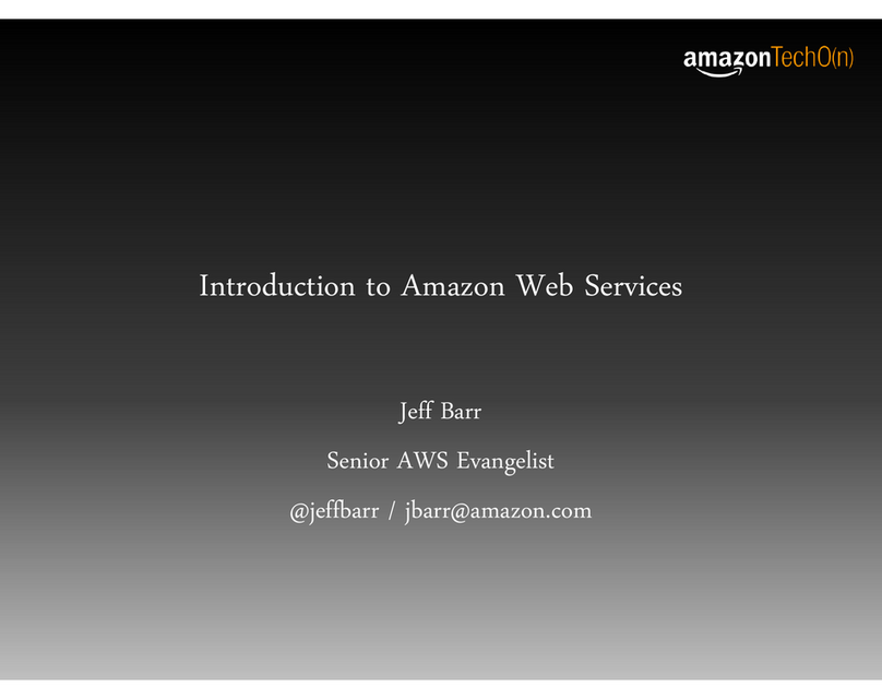 Amazon Introduction TechO(n) Reference manual Amazon Introduction TechO(n) Reference manual