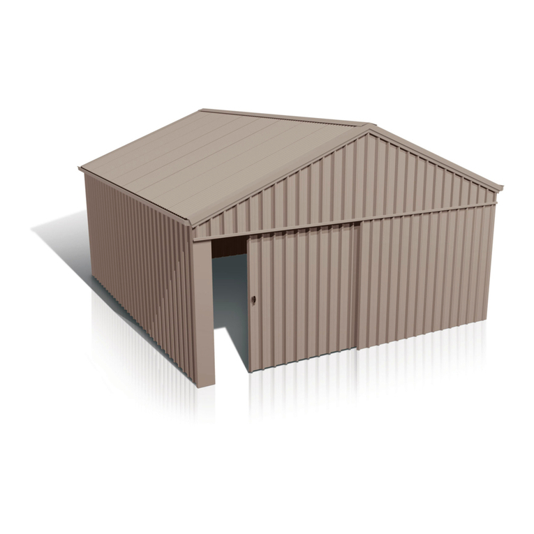 Stratco Gable Homesheds User manual