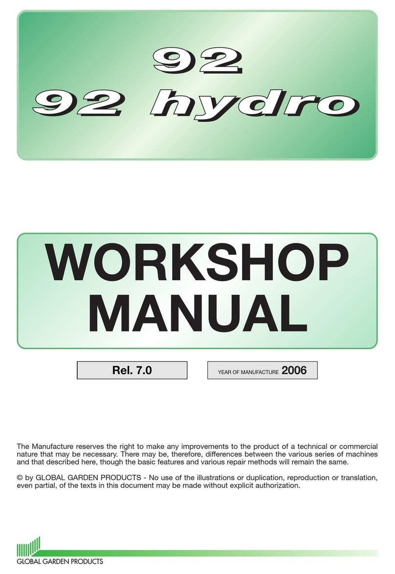 Global garden products 92 hydro Instruction manual