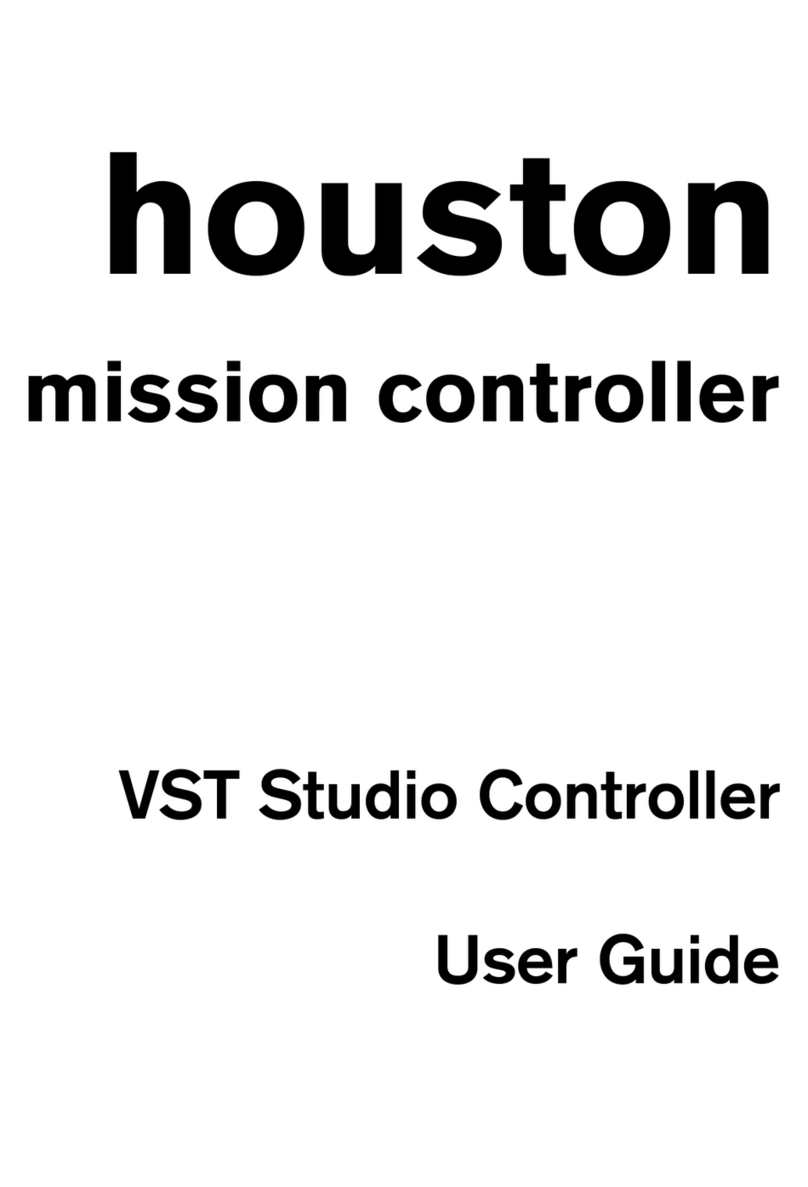 Steinberg HOUSTON mission controller user guide