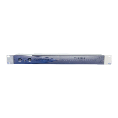 Steinberg MIDEX-8 Operation manual