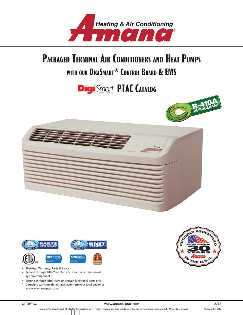 Amana CT-DPTAC Manual