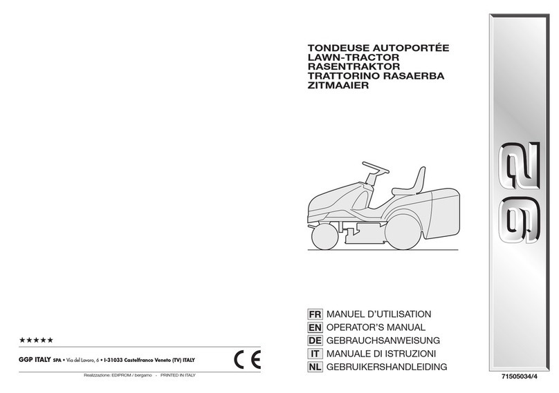 GGP ITALY SPA 92 Operator's manual