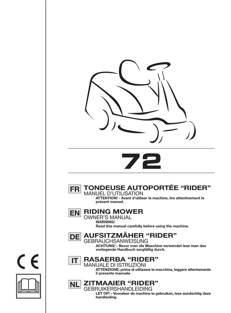 GGP ITALY SPA 72 owner's manual GGP ITALY SPA 72 owner's manual