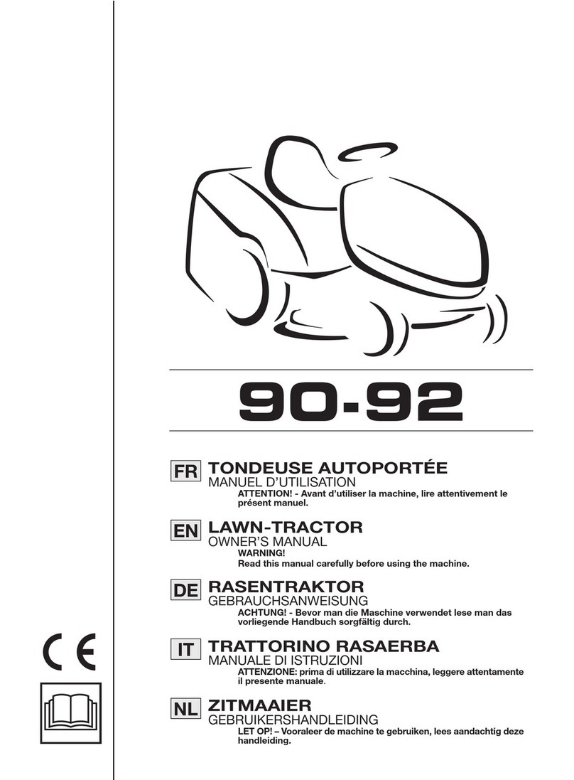 GGP ITALY SPA 90 owner's manual