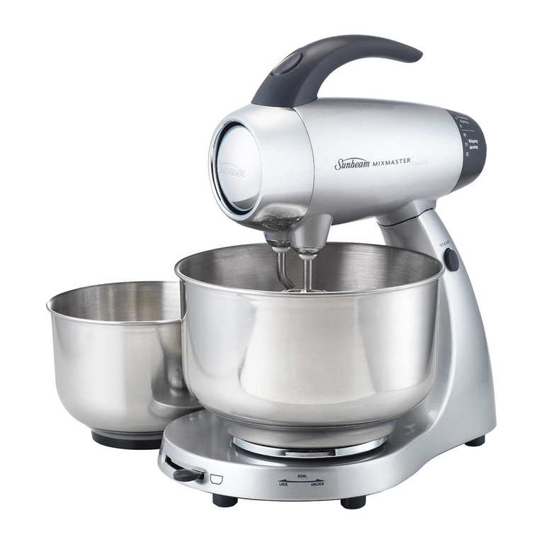Sunbeam Mixmaster MX8500 User manual