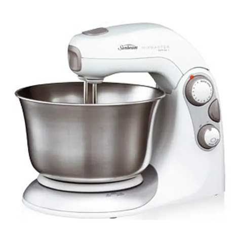 Sunbeam Mixmaster MX7700 Operational manual