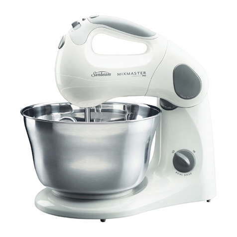Sunbeam Mixmaster Compact MX5900 User manual
