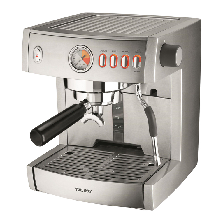 Sunbeam Espresso Vita EM6200 User manual