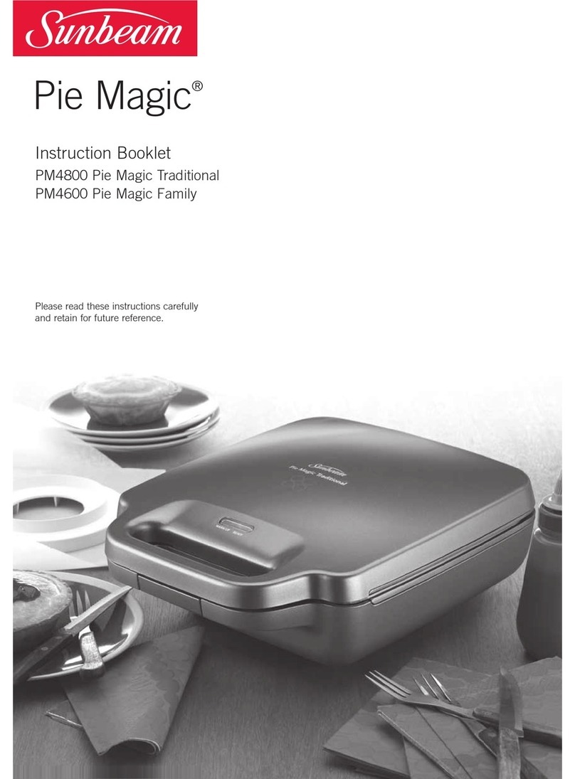 Sunbeam Pie Magic PM4800 User manual