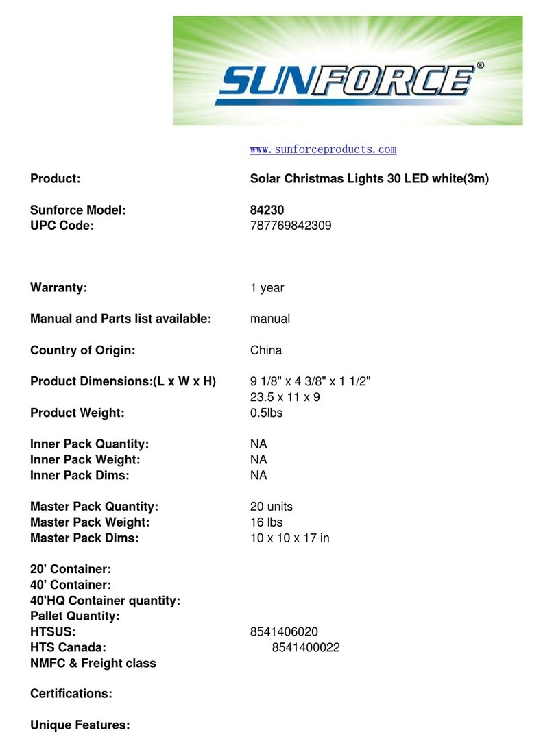 Sunforce 84230 manual&nbsp;