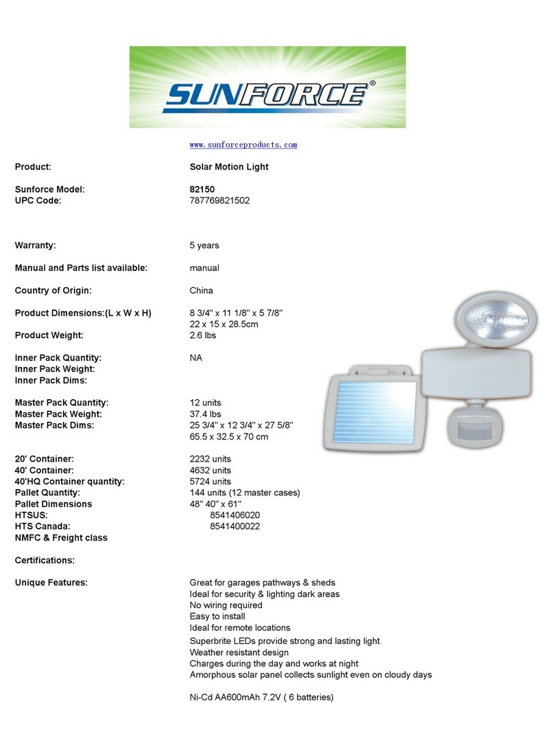 Sunforce 82150 manual&nbsp;