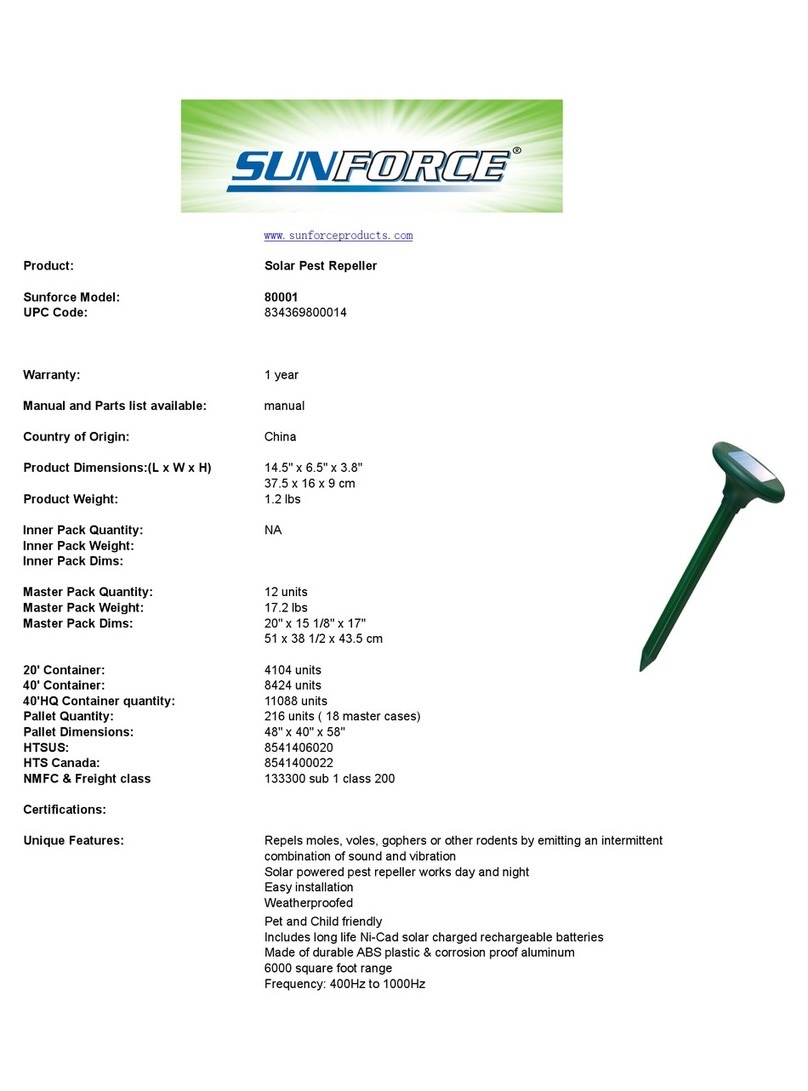Sunforce 80001 manual&nbsp;