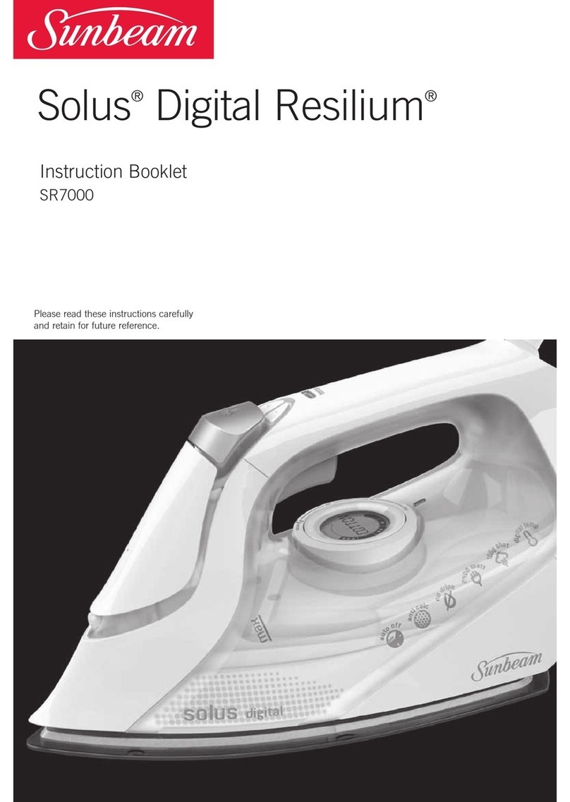 Sunbeam Solus Digital Resilium SR7000 User manual