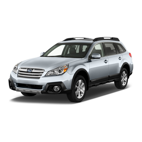 Subaru Outback User manual