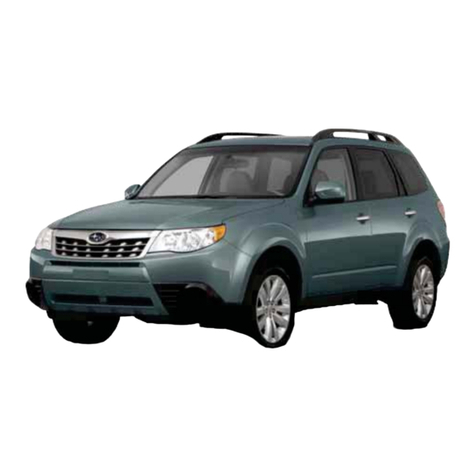 Subaru Forester Quick reference guide