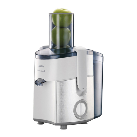 Sunbeam Juice Stream JE5200 User manual