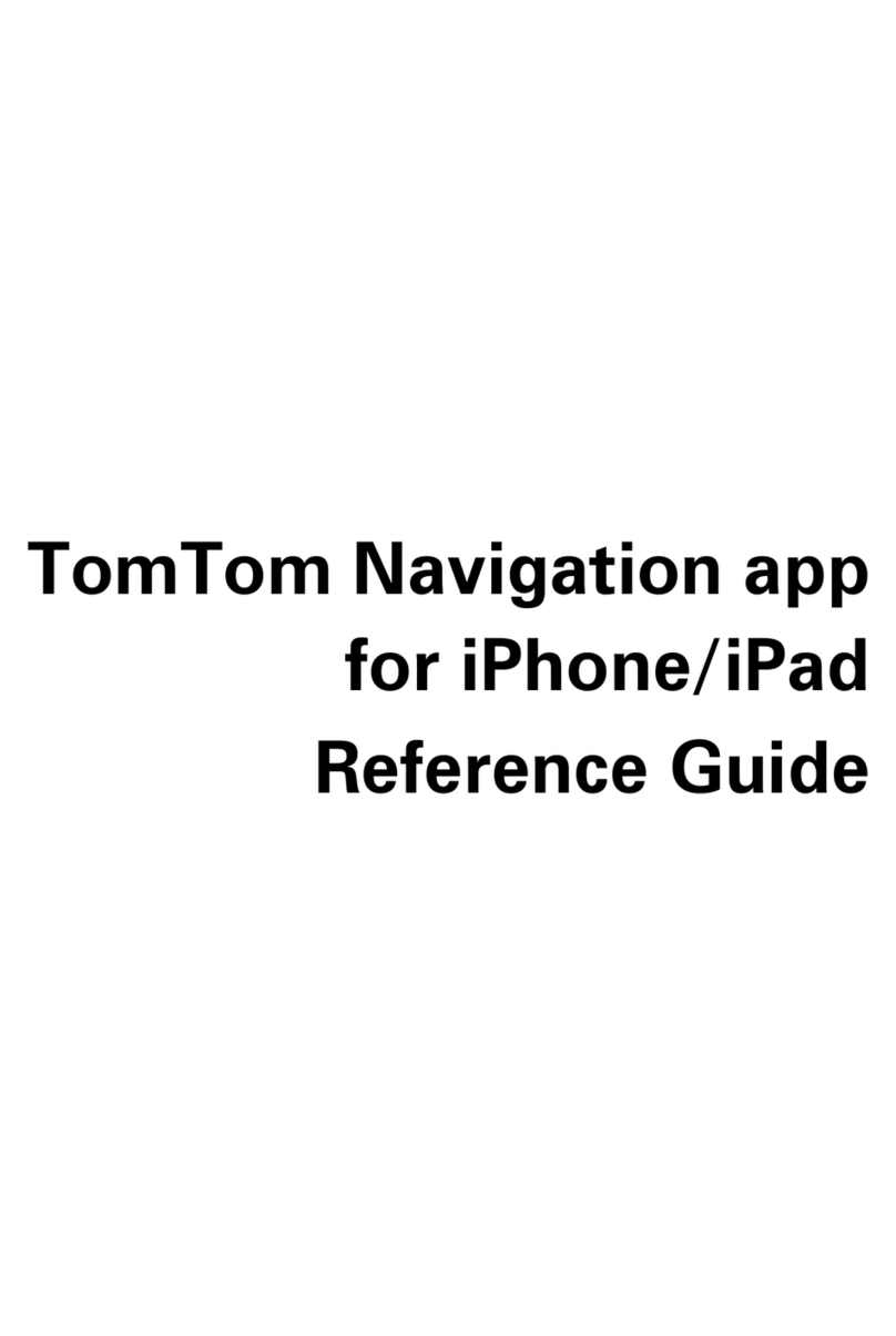 TomTom Navigation app for iPhone/iPad reference guide