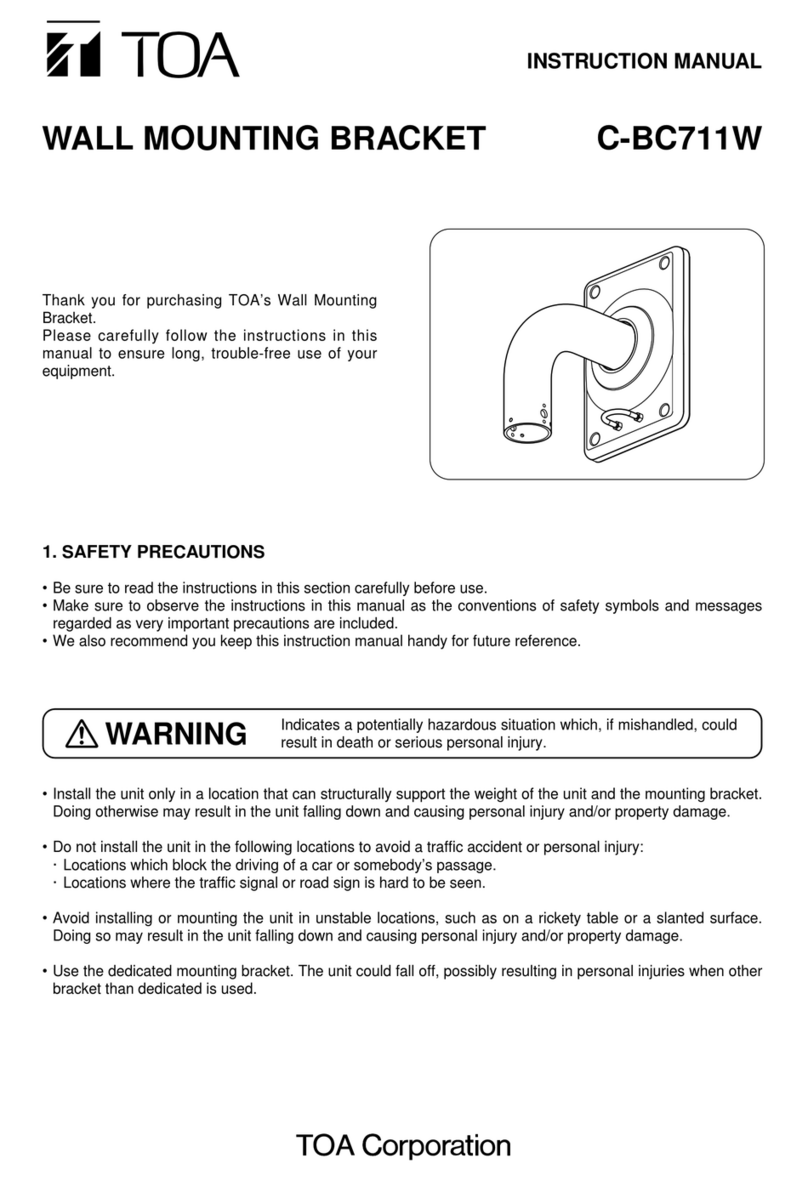 Toa C-BC711W User manual