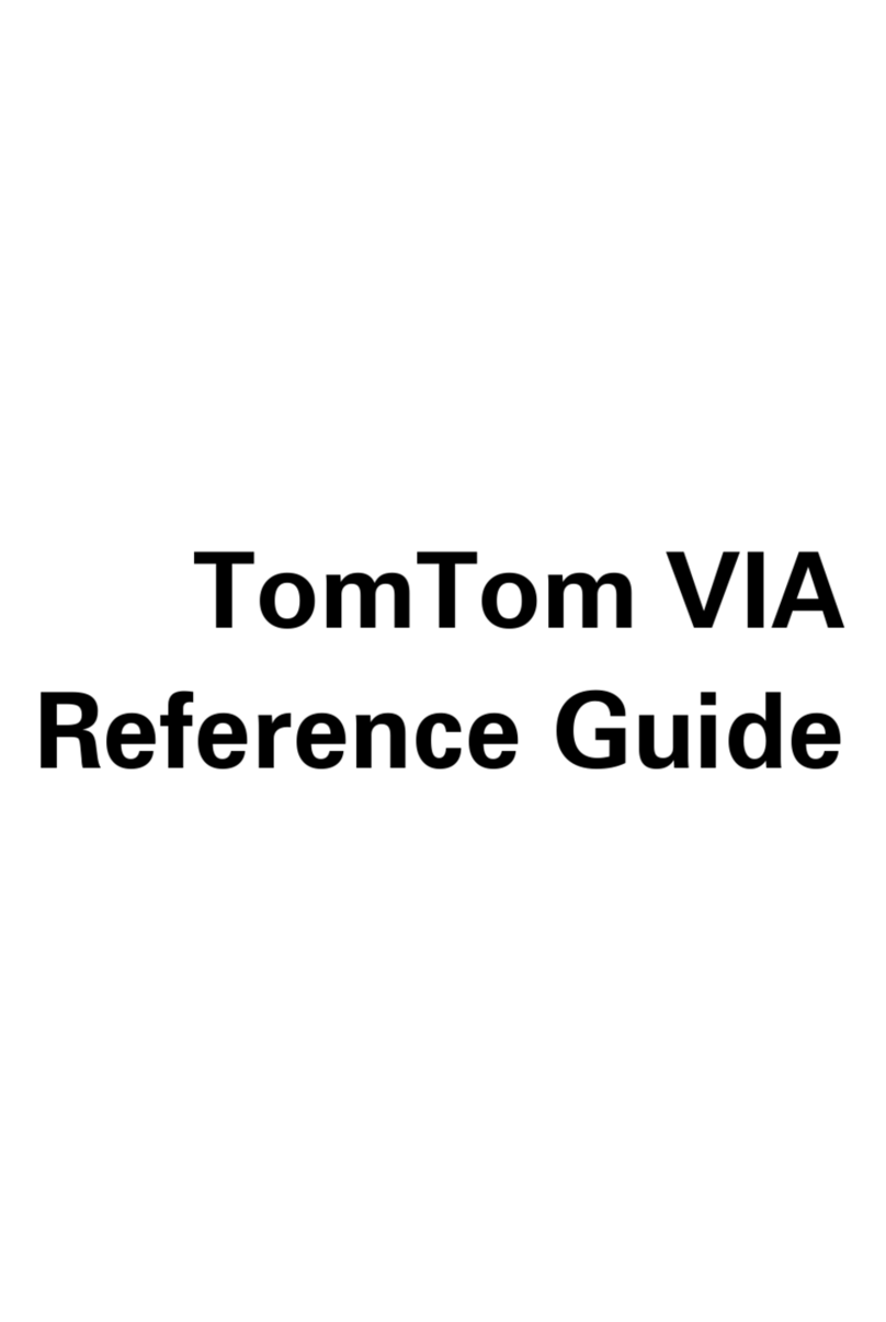TomTom VIA reference guide