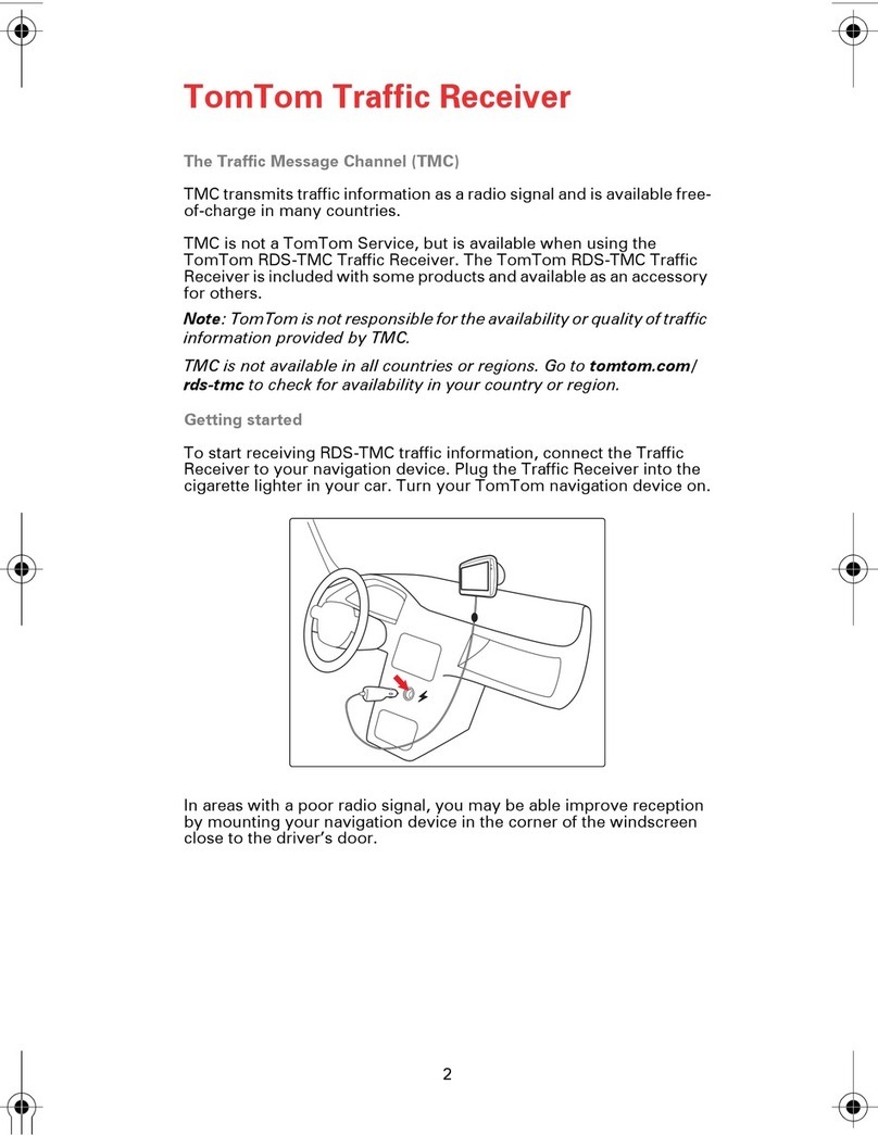 TomTom Traffic Receiver User manual