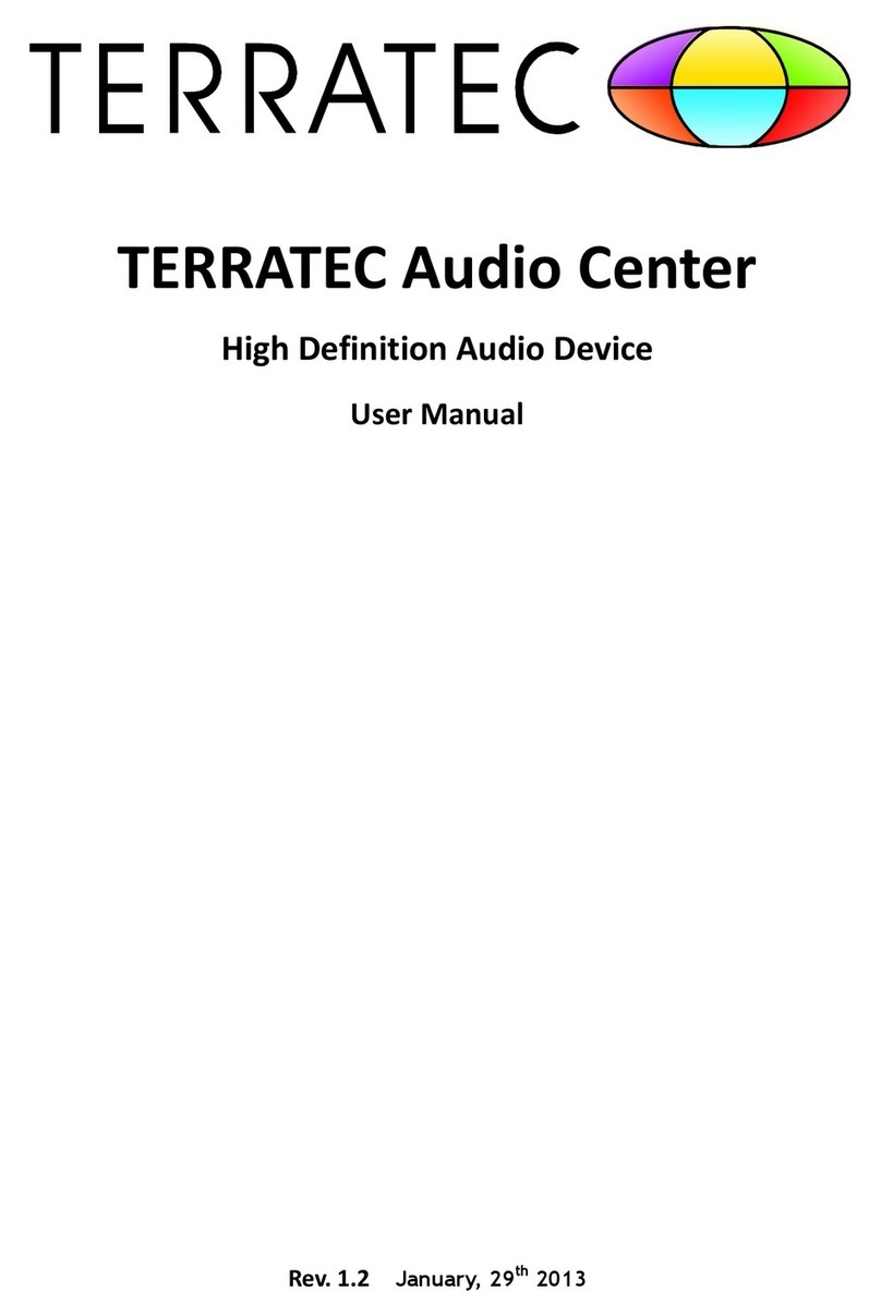 TerraTec Audio Center user manual