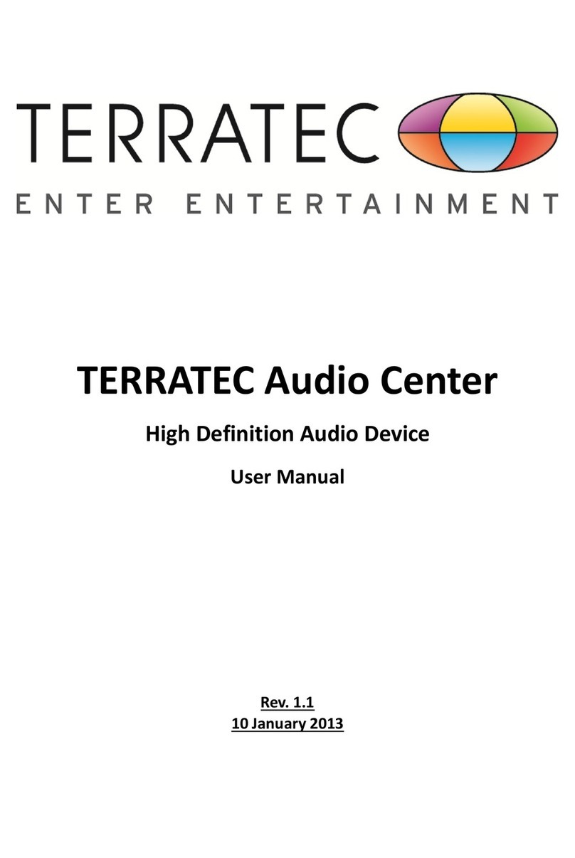 TerraTec Audio Center user manual