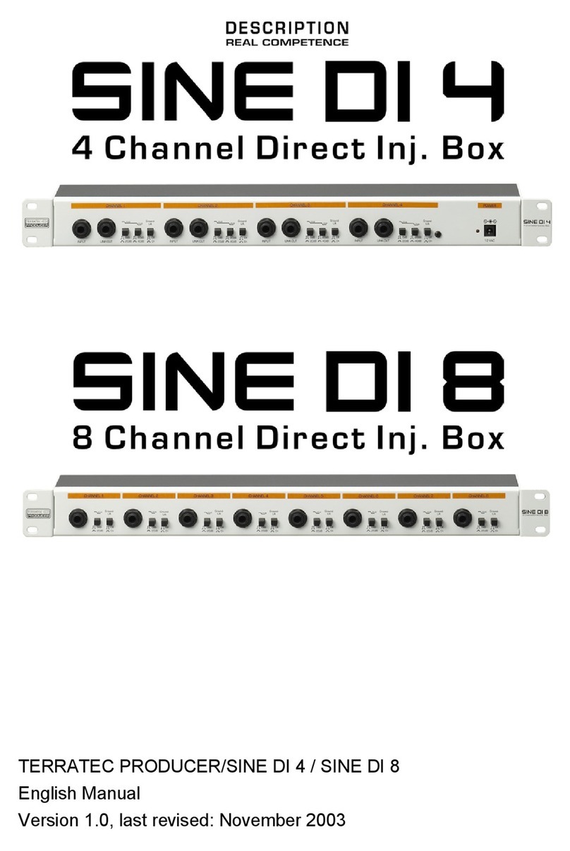 TerraTec SINE DI 8 manual&nbsp;