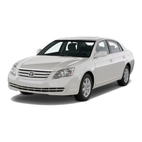Toyota AVALON 2008 User manual