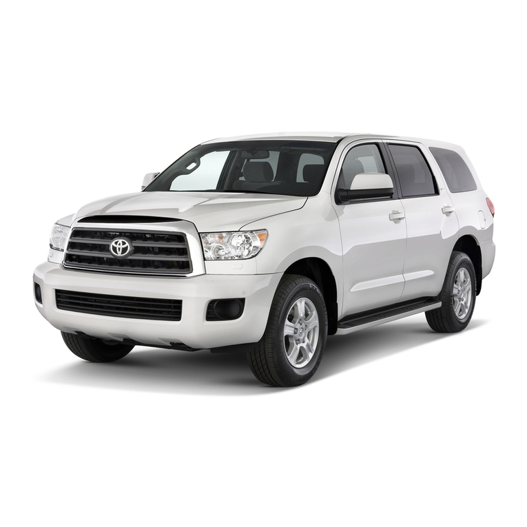 Toyota SEQUOIA 2010 Quick reference guide