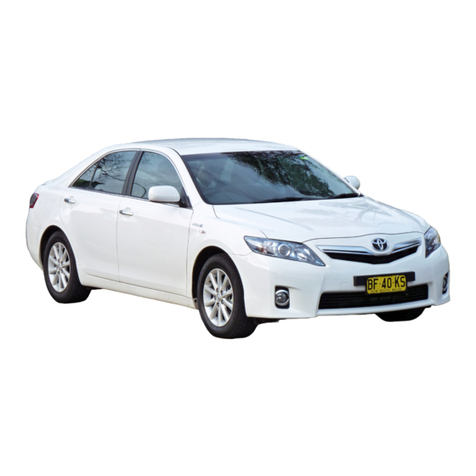 Toyota CAMRY HYBRID 2010 User manual