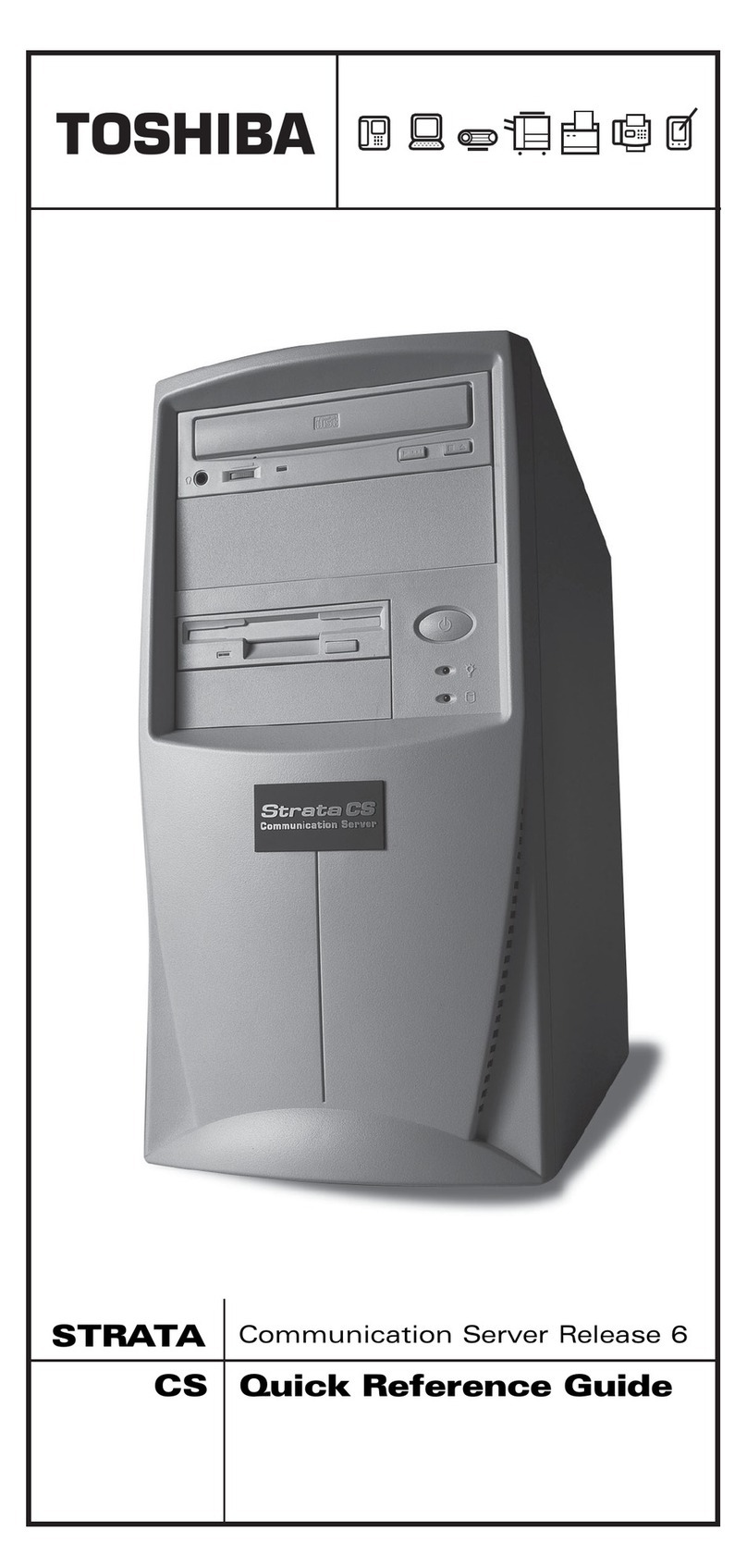 Toshiba STRATA CS Communication Server Release 6 User manual