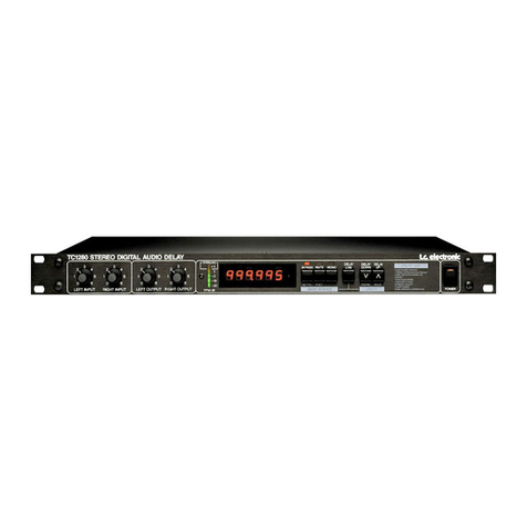 TC Electronic TC 1280 User manual