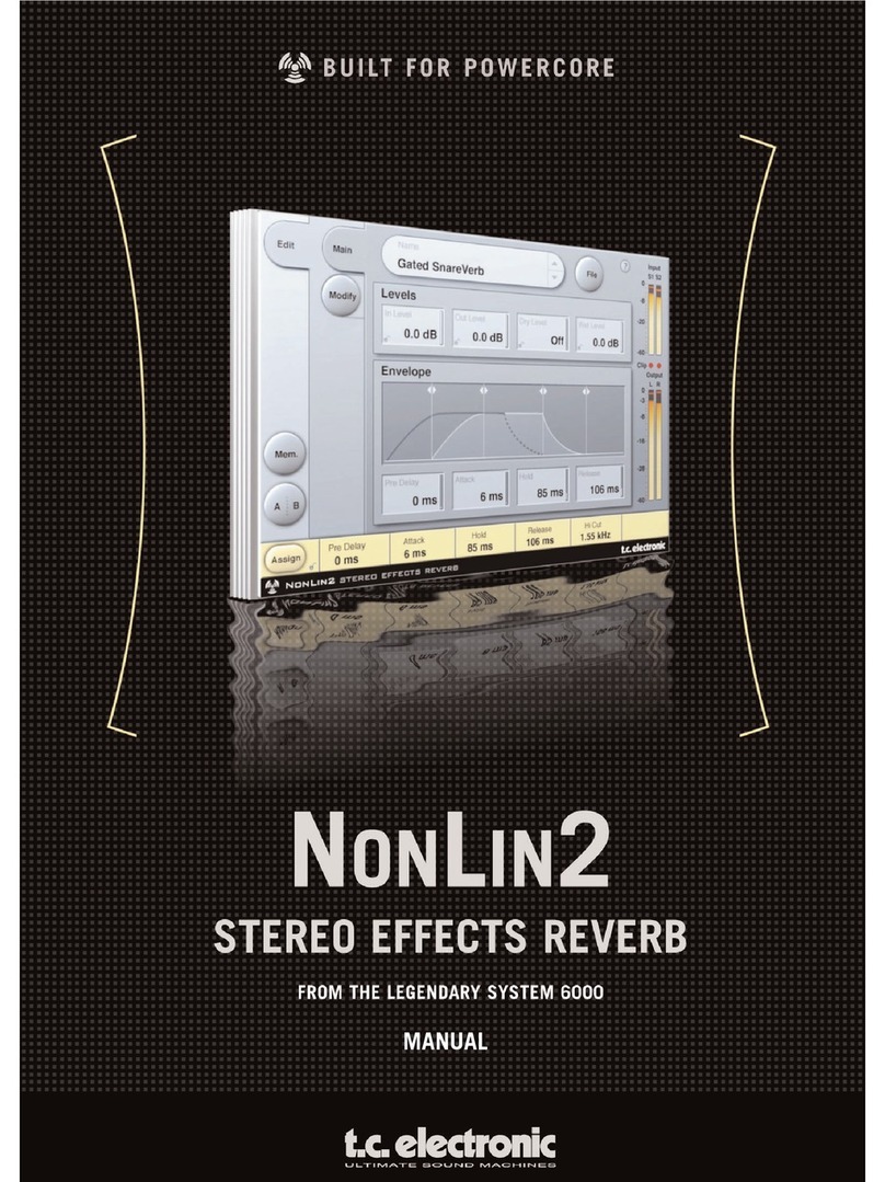TC Electronic NonLin2 User manual