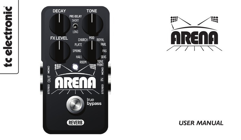 TC Electronic ARENA User manual