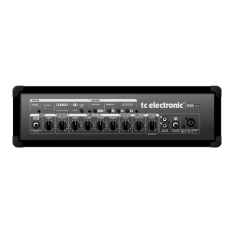 TC Electronic BH500 User manual