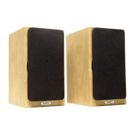 Tannoy MERCURY F SERIES User manual