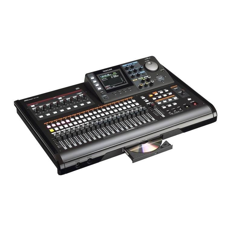 Tascam DP-32 Digital Portastudio owner's manual