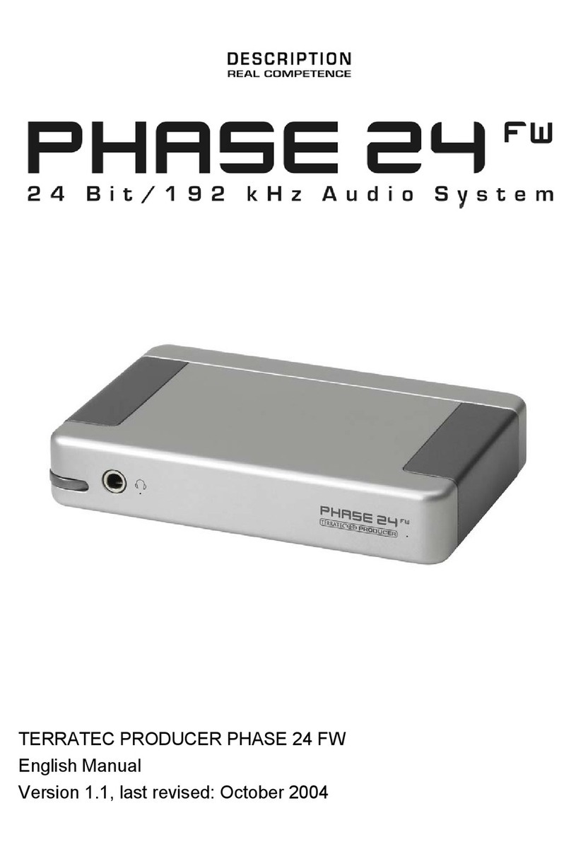 TerraTec PHASE 24fw manual&nbsp;