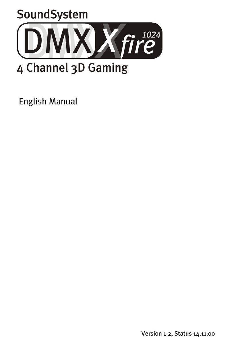 TerraTec DMX Xfire 1024 manual&nbsp;