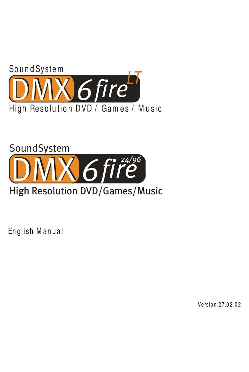 TerraTec DMX 6fireLT manual&nbsp;