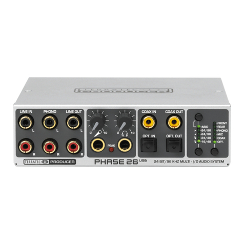 TerraTec PHASE 26 USB manual&nbsp;