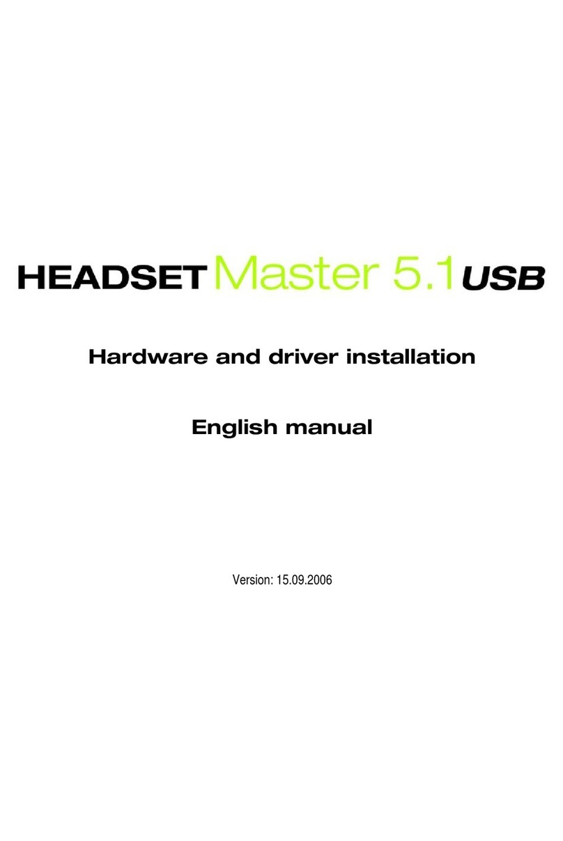 TerraTec HomeArena 5.1 User manual